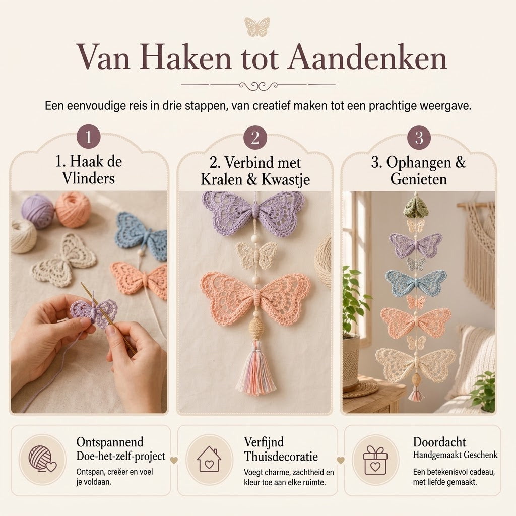 DIY haakset voor hangdecoratie