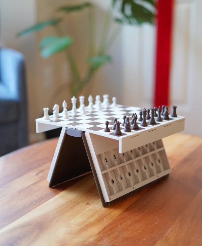Internationale magnetische schaakdoos