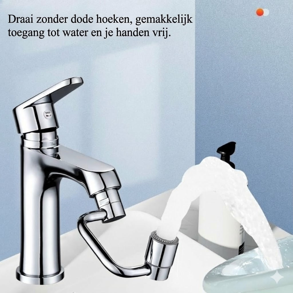 1080° Draaibare Kraanverlenger met 2 Standen