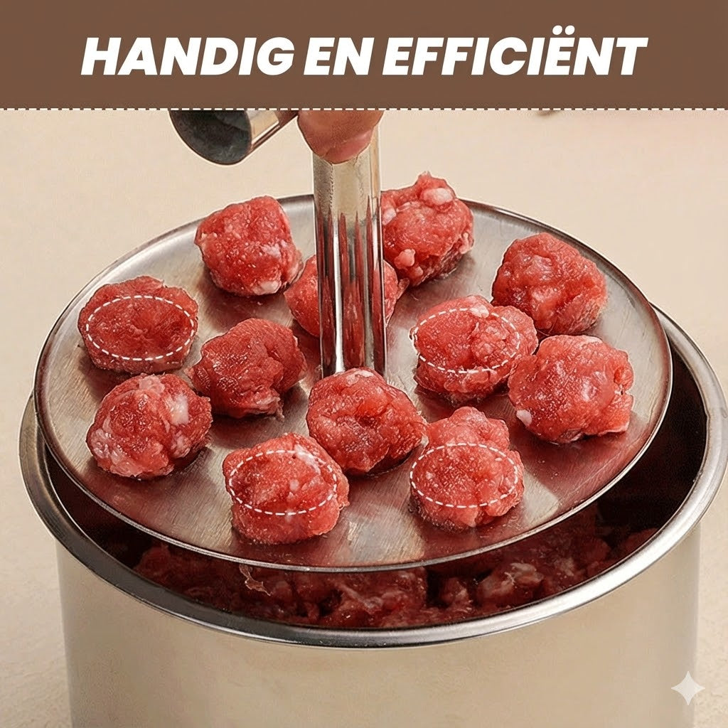 Vorme de balle crochue ! – Perfecte Balletjes à Één Druk