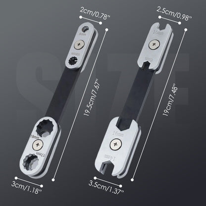 Multi-Function Adjustable Wrench for Cars