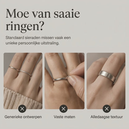 Verstelbare nagelringen set van 4
