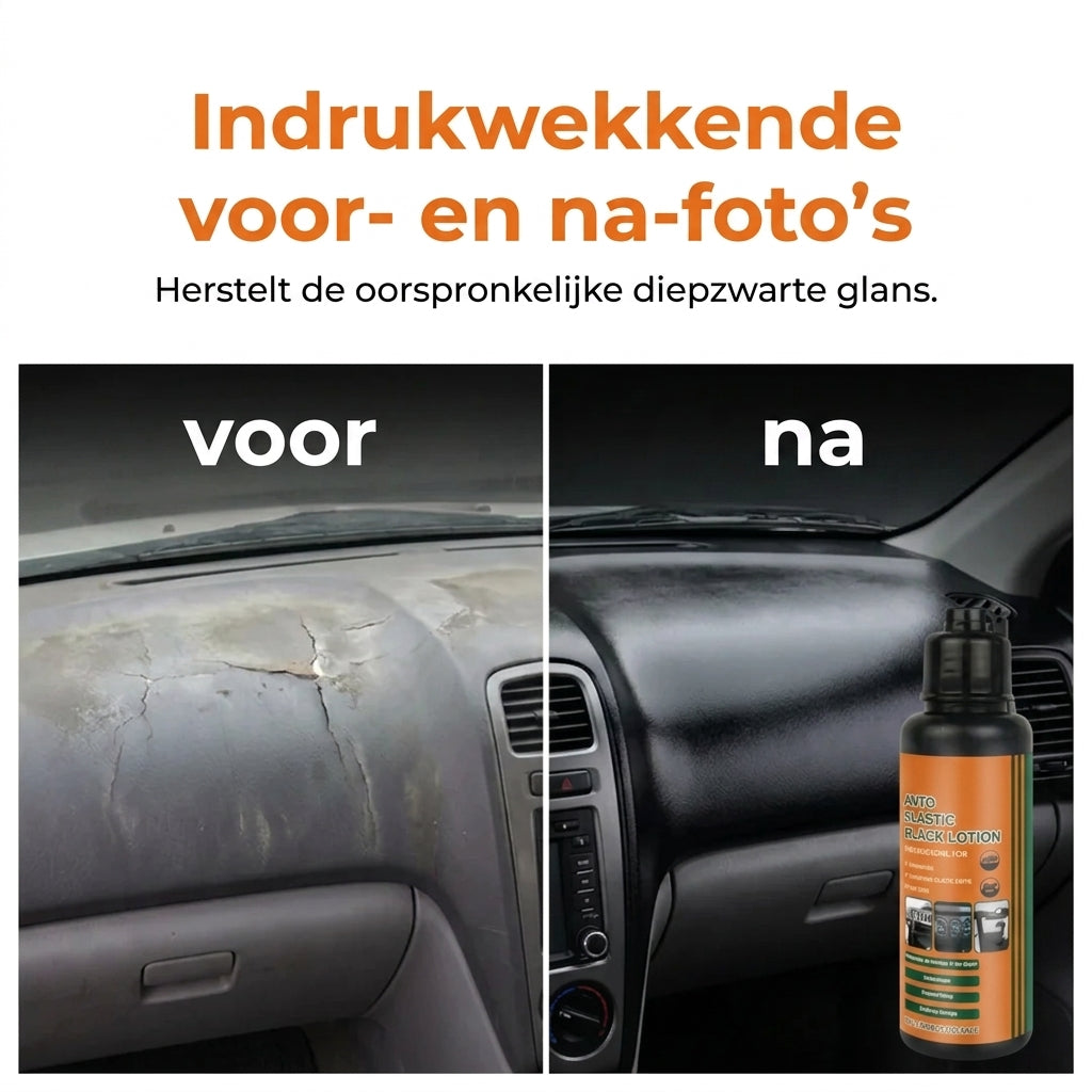 Kunststofvernieuwer voor auto interieur en exterieur