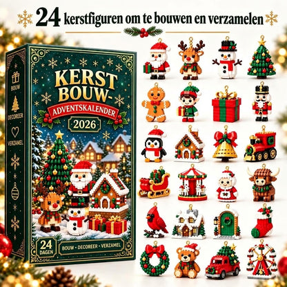 Christmas Build adventskalender met bouwbare kerstfiguren