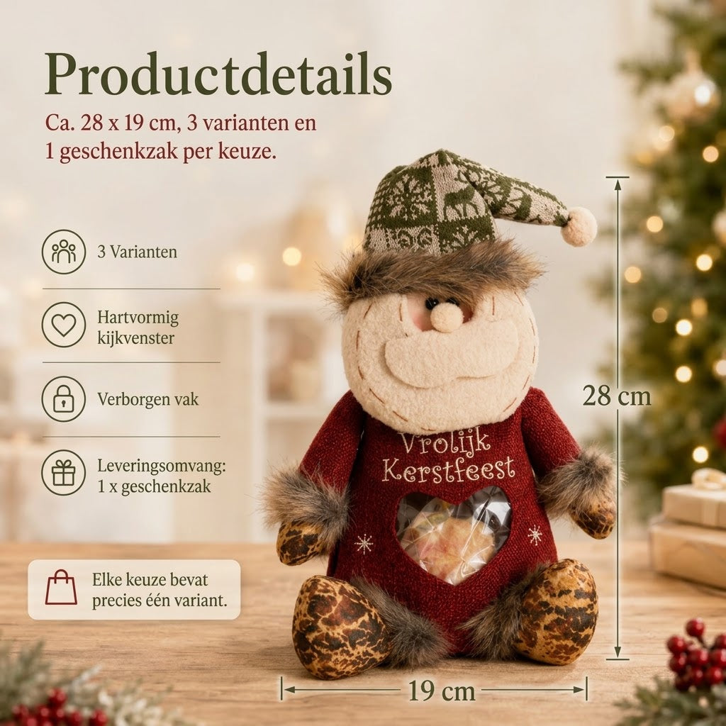 3D kerstcadeauzakjes