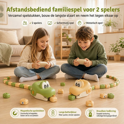 Hungry Snakes set met 2 afstandsbestuurbare slangen
