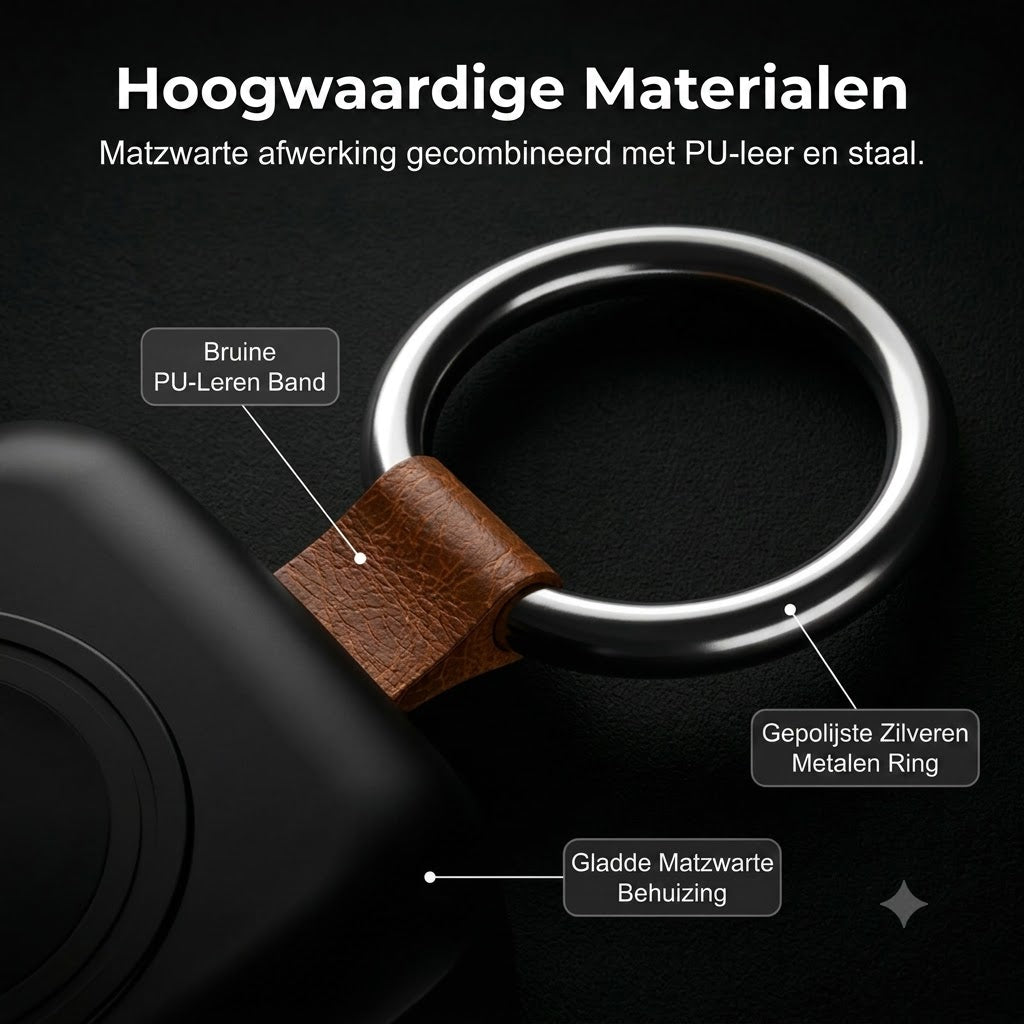 Compacte Magnetische Smartwatch Powerbank van 1200mAh met Sleutelhanger