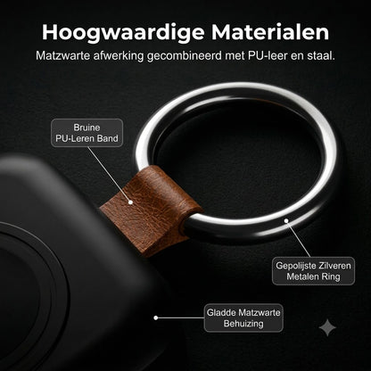 Compacte Magnetische Smartwatch Powerbank van 1200mAh met Sleutelhanger
