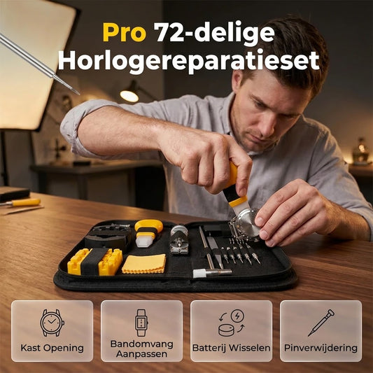 Horlogereparatieset voor band en batterij vervangen