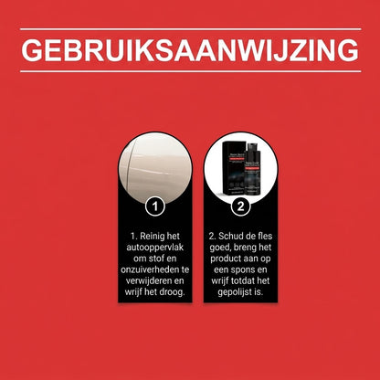Nanokeramische hoogglans detailingspray voor auto