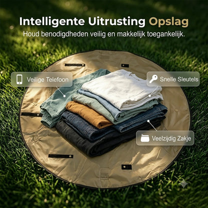 Waterdichte Reistas en Picknickmat 2 in 1