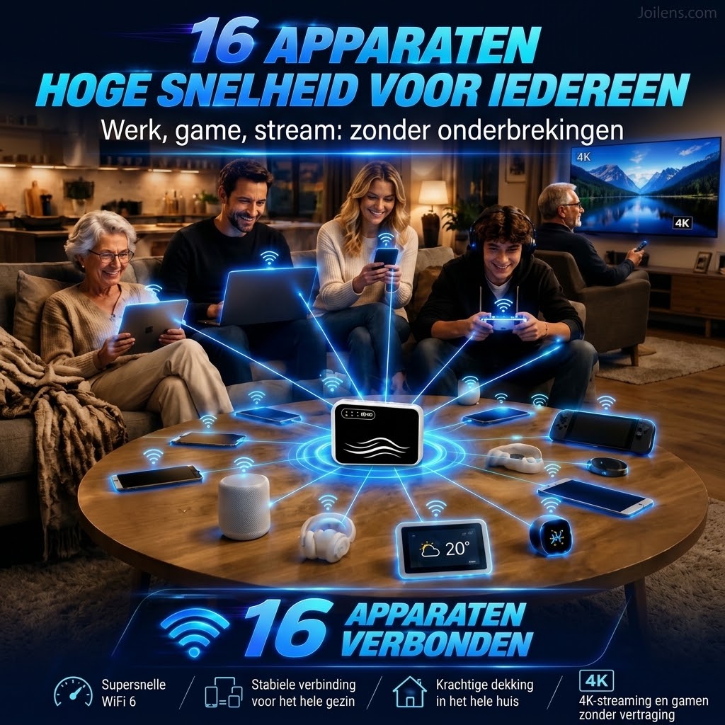 Draagbare wifi hotspot voor wereldwijd internet