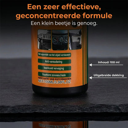 Kunststofvernieuwer voor auto interieur en exterieur