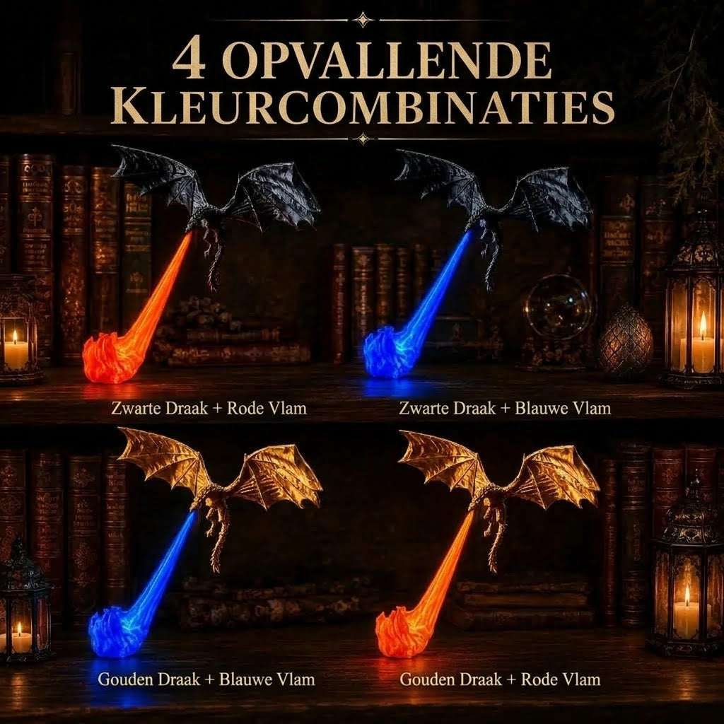 DrakMagi sfeerlamp voor fantasy liefhebbers