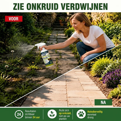 Onkruidverwijderaar voor tuin