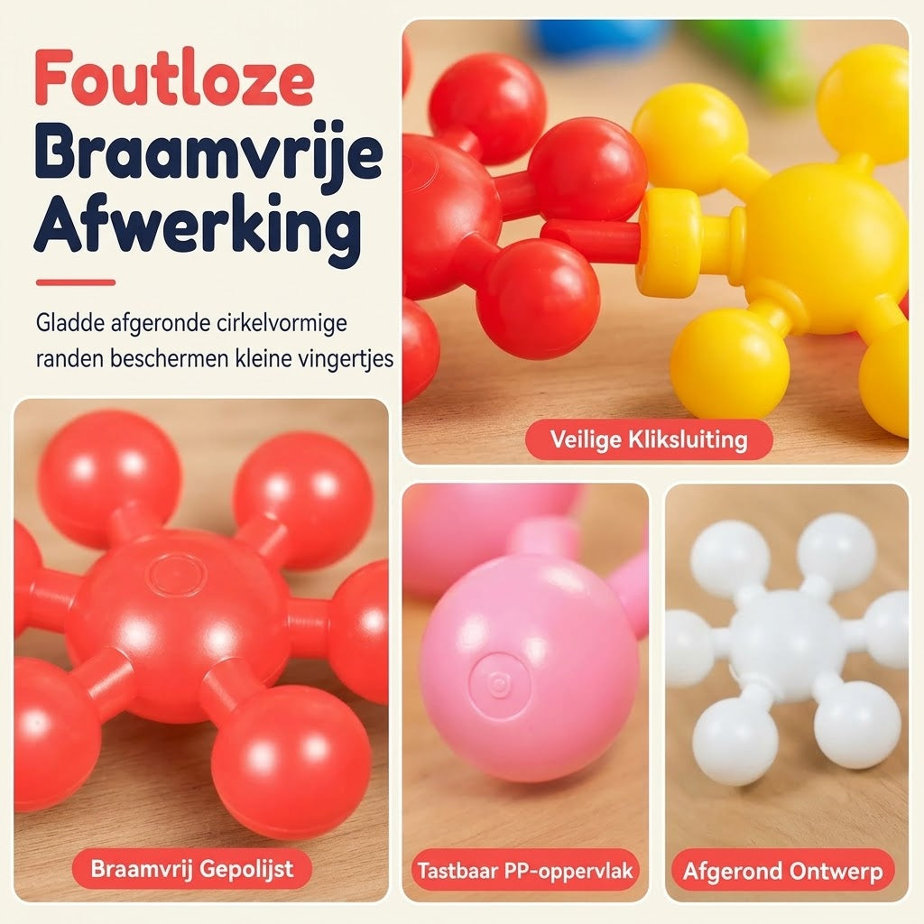 3D sneeuwvlok bouwblokken voor kinderen