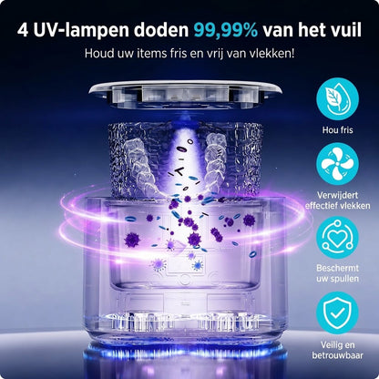 Oplaadbare ultrasoon reiniger voor bitjes en retainers