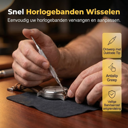 Horlogereparatieset voor band en batterij vervangen