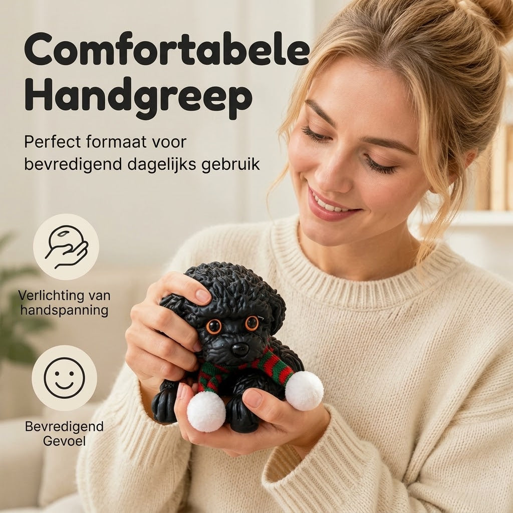 Teddyhond antistress squishy met antislipmat
