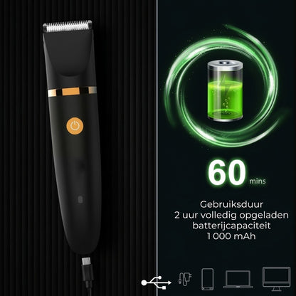 3 in 1 elektrische bodytrimmer voor mannen
