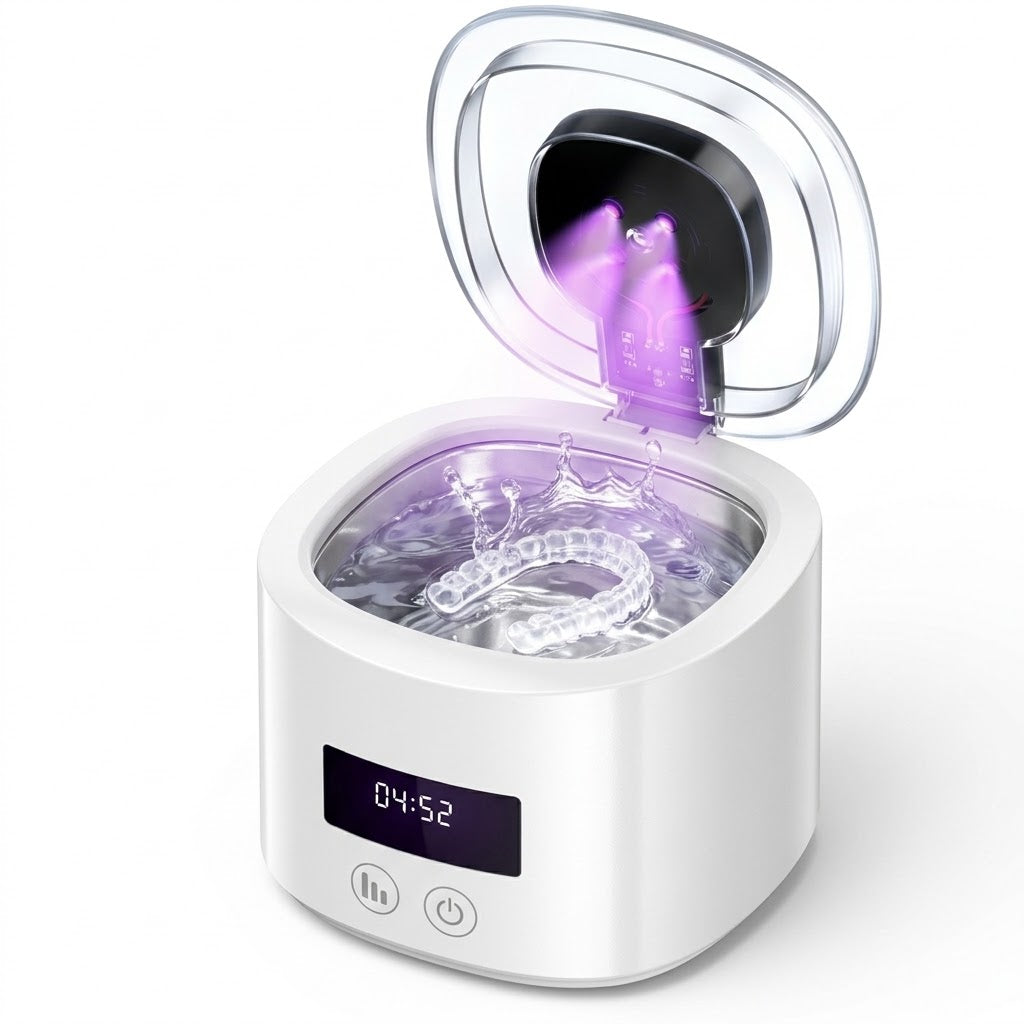 Oplaadbare ultrasoon reiniger voor bitjes en retainers