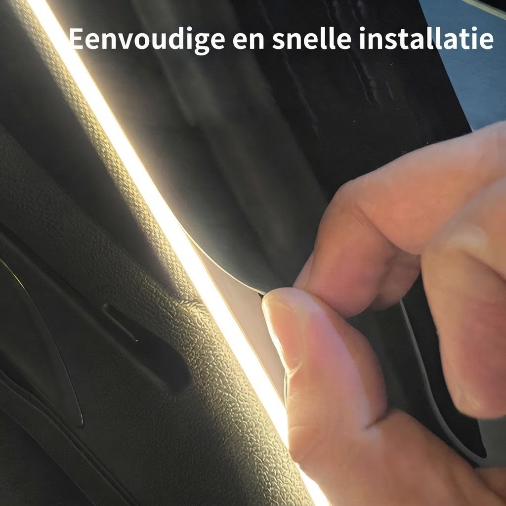 Dynamische LED kofferbakverlichtingsstrip met welkomstfunctie
