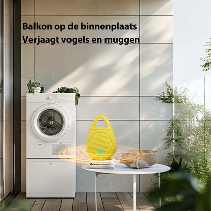 Ultrasone vogelverjager voor tuin en balkon