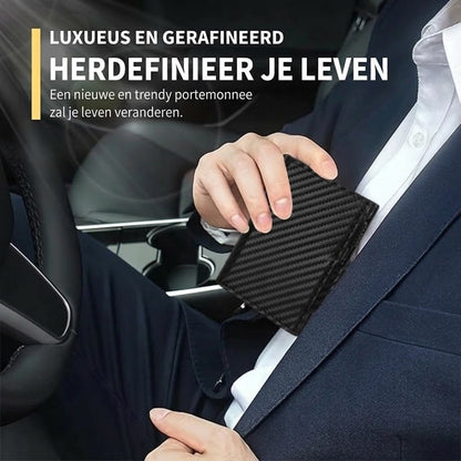 Slanke herenportemonnee met RFID bescherming