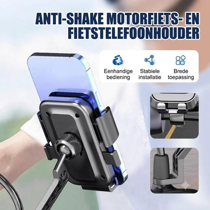 Trillingsdempende Telefoonhouder voor Fiets en Motorfiets