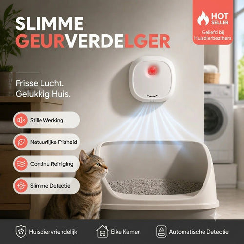 Stille Geurverwijderaar voor Huisdiergeuren