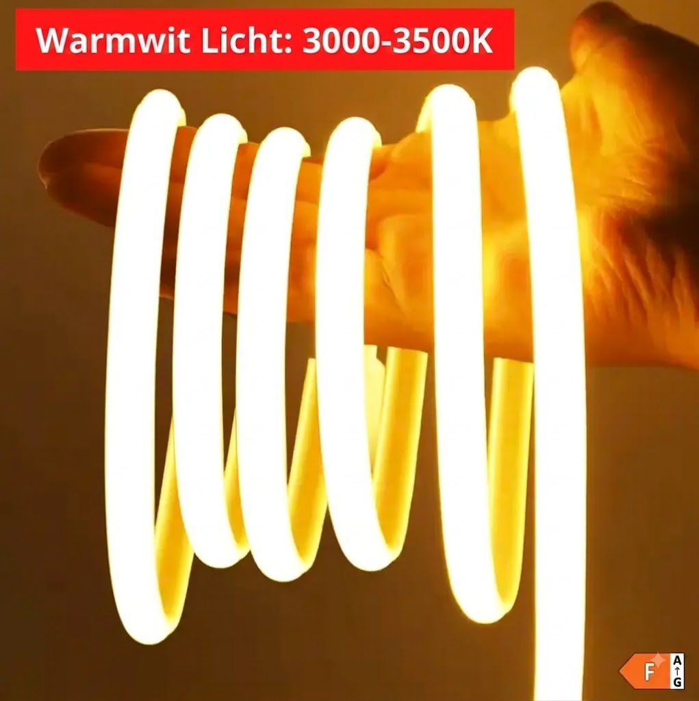 Knipbare COB LED strip