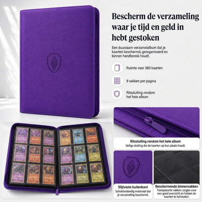 ProBinder 360 verzamelalbum voor Pokémonkaarten en voetbalkaarten