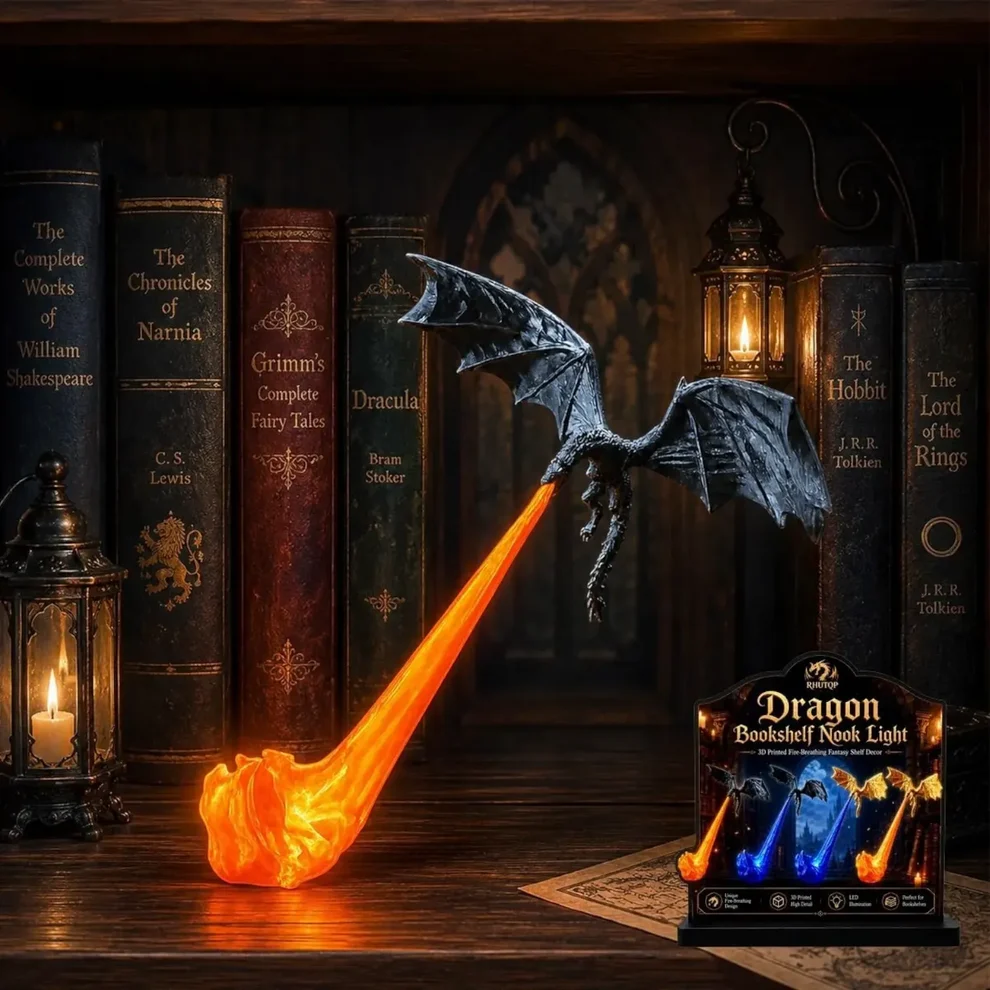 DrakMagi sfeerlamp voor fantasy liefhebbers