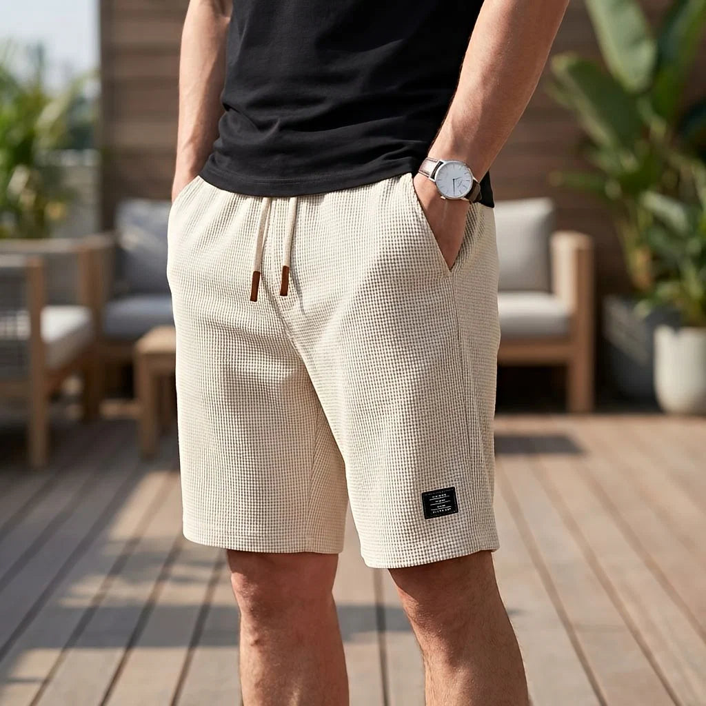 Heren Zomershort met Elastische Taille