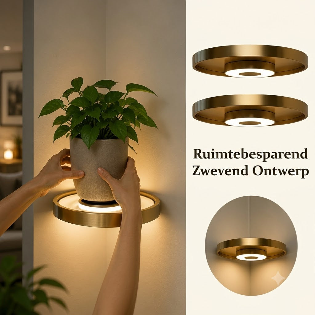 Verlichte Wandplank
