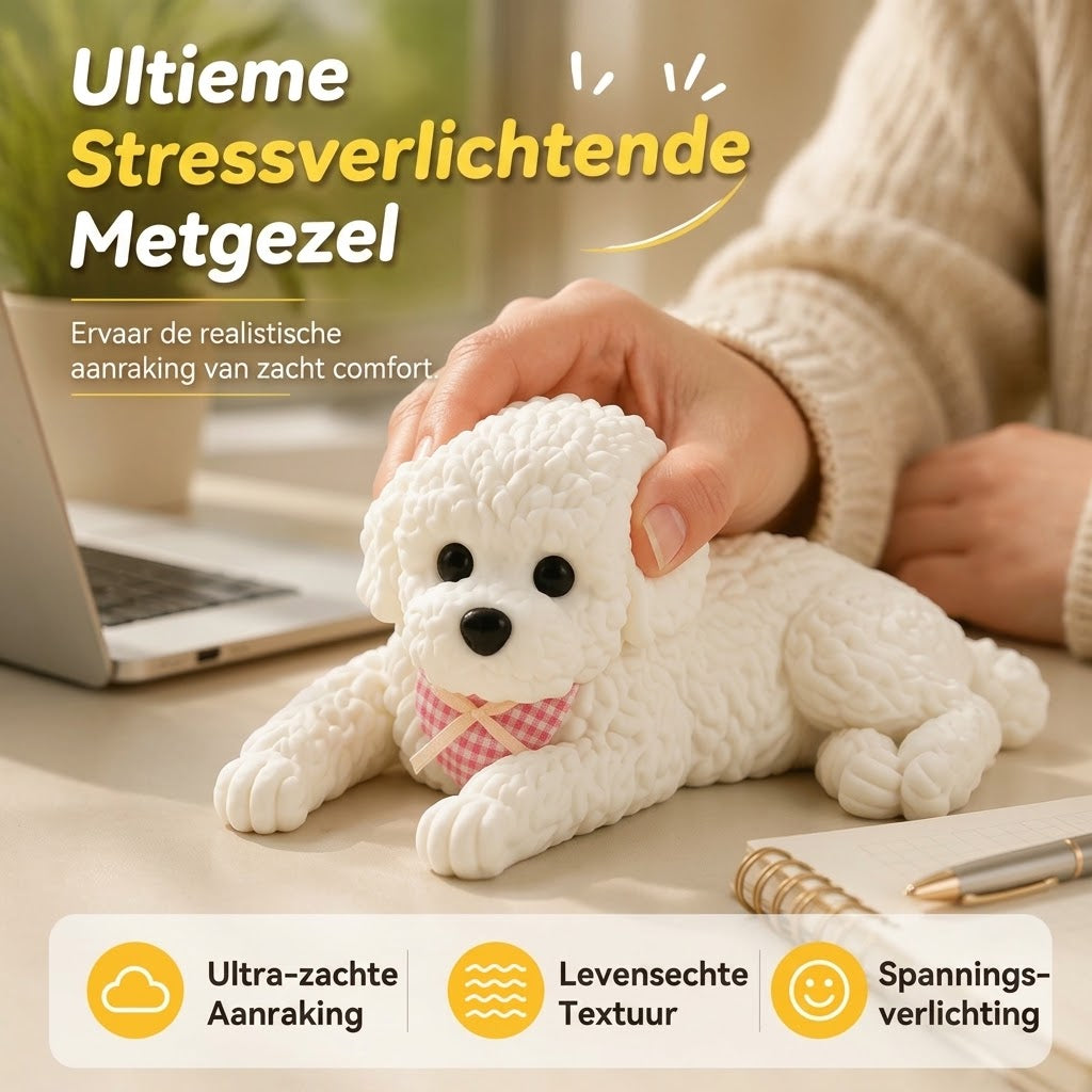 Teddyhond antistress squishy met antislipmat