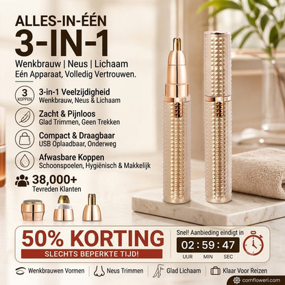 Precisie Wenkbrauwtrimmer