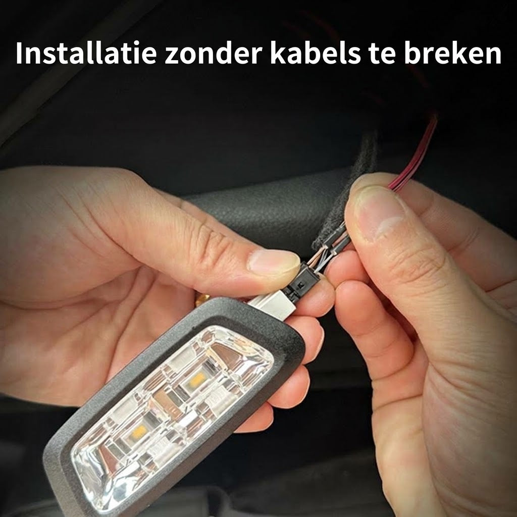 Dynamische LED kofferbakverlichtingsstrip met welkomstfunctie
