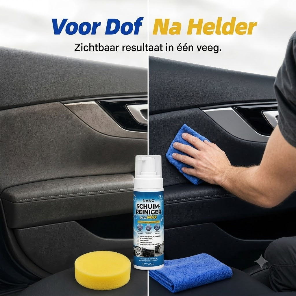 Schuimreiniger voor Dashboard Leder en Vinyl