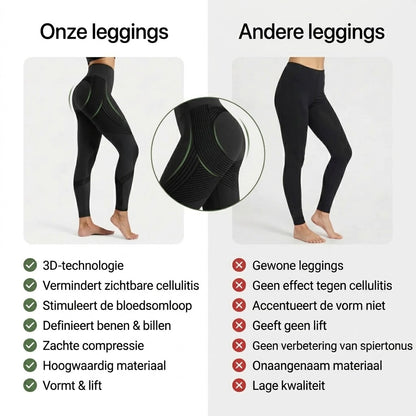 3D Sculpt leggings met vormende pasvorm