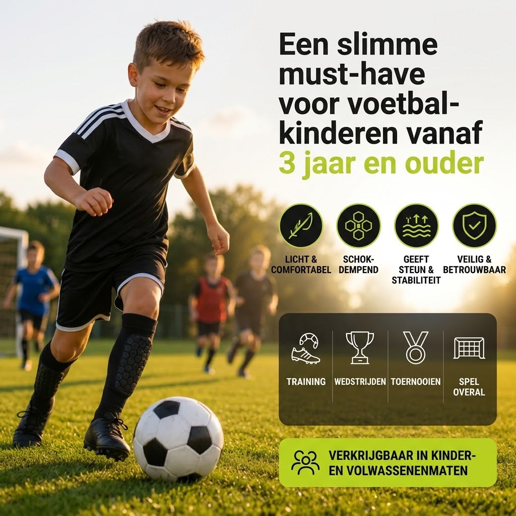 Junior scheenbeschermers voor voetbal