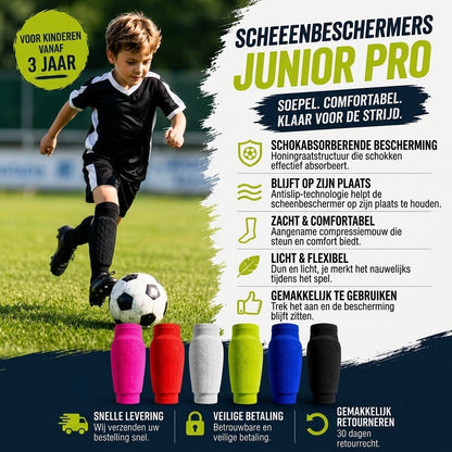 Junior scheenbeschermers voor voetbal