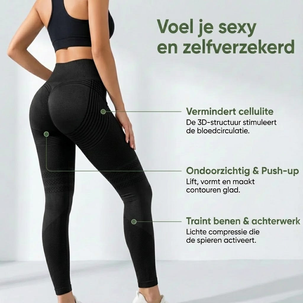 3D Sculpt leggings met vormende pasvorm