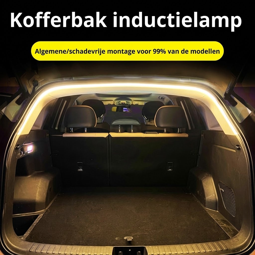 Dynamische LED kofferbakverlichtingsstrip met welkomstfunctie