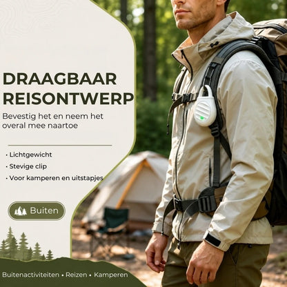 Ultrasone vogelverjager voor tuin en balkon