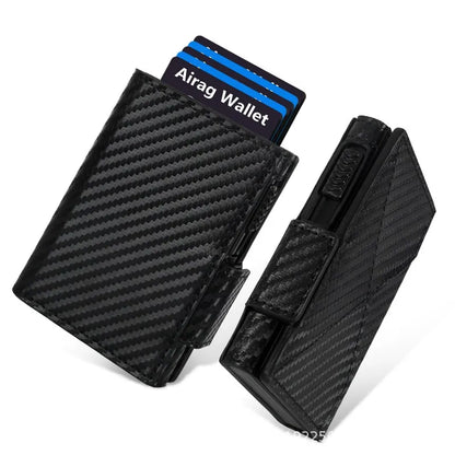 Slanke herenportemonnee met RFID bescherming