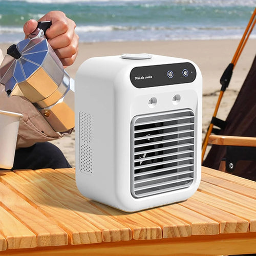 Draagbare 3 in 1 airconditioner met draadloze verkoeling en frisse lucht