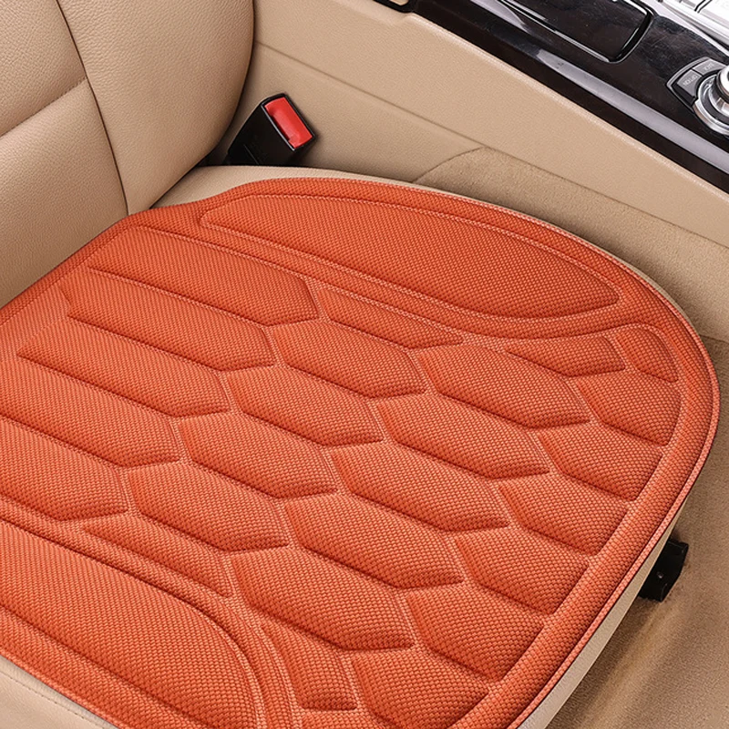 Ademend autostoelkussen met antislip en demping