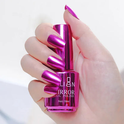 Metallic spiegel nagellak op waterbasis