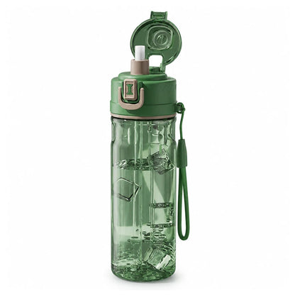 Outdoor Sports Water Bottle with Spray Mist